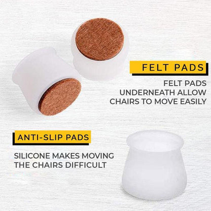 SilentGuard™ Furniture Leg Caps