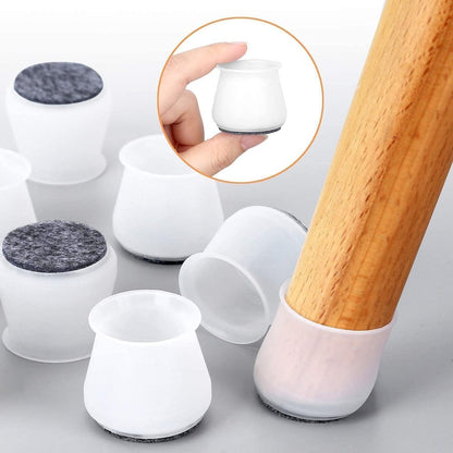 SilentGuard™ Furniture Leg Caps