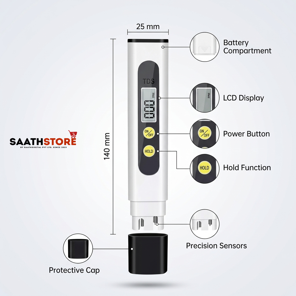Water TDS Meter Tester