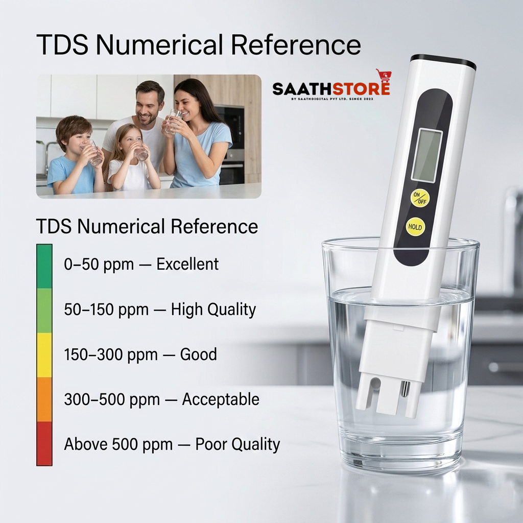 Water TDS Meter Tester