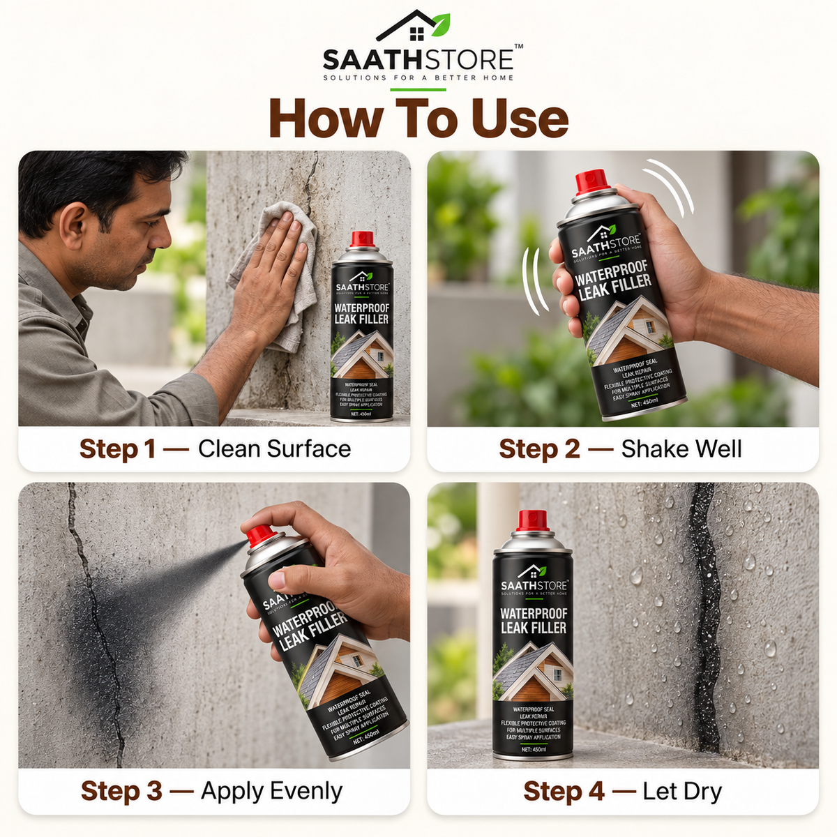SealGuard™ Waterproof Repair Spray