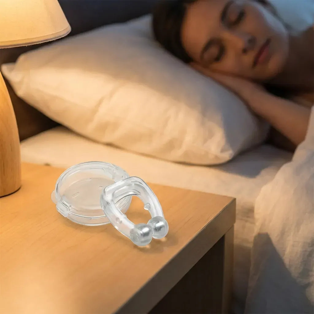 Magnetic Anti Snore Reusable Nose Clip