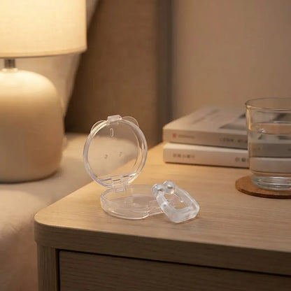 Magnetic Anti Snore Reusable Nose Clip