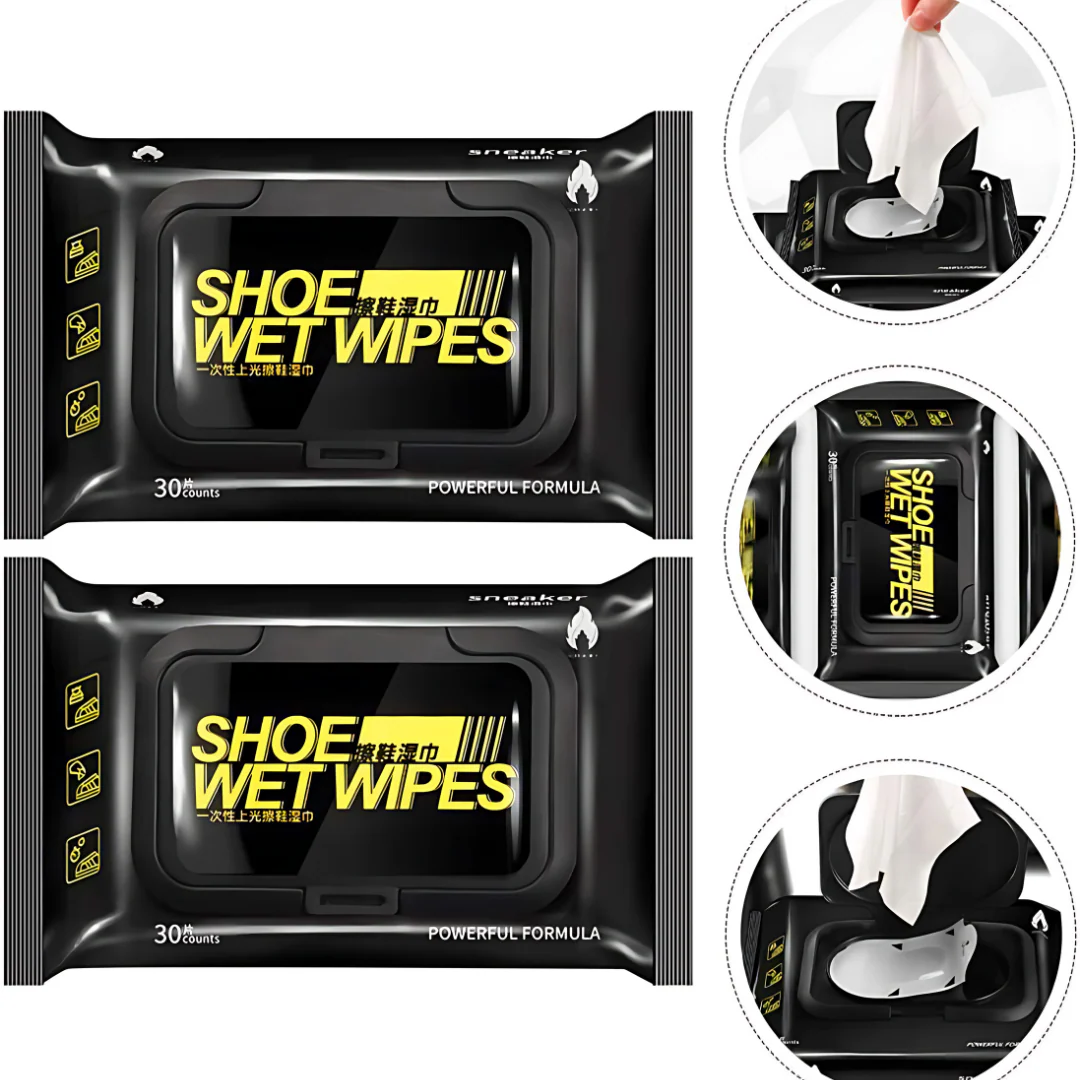 SoleSwipe™ Instant Shoe Cleaning Wipes