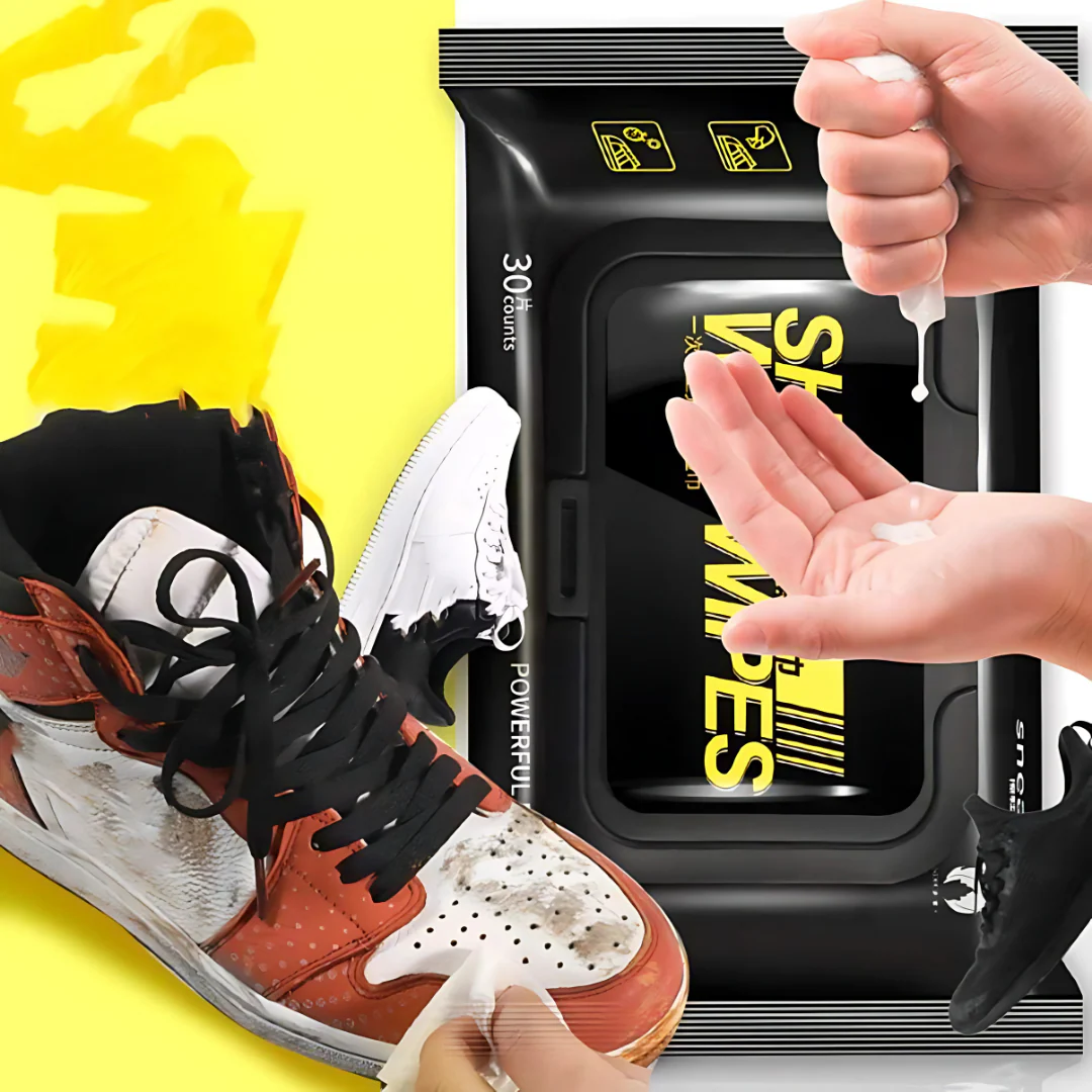 SoleSwipe™ Instant Shoe Cleaning Wipes