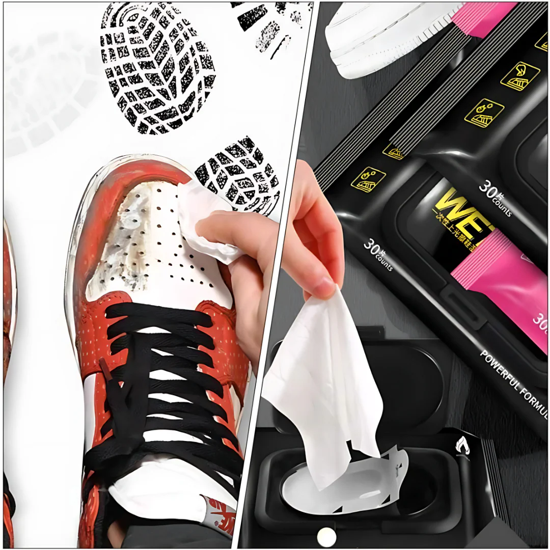 SoleSwipe™ Instant Shoe Cleaning Wipes