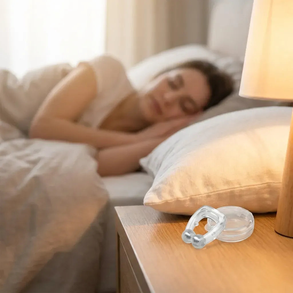 Magnetic Anti Snore Reusable Nose Clip
